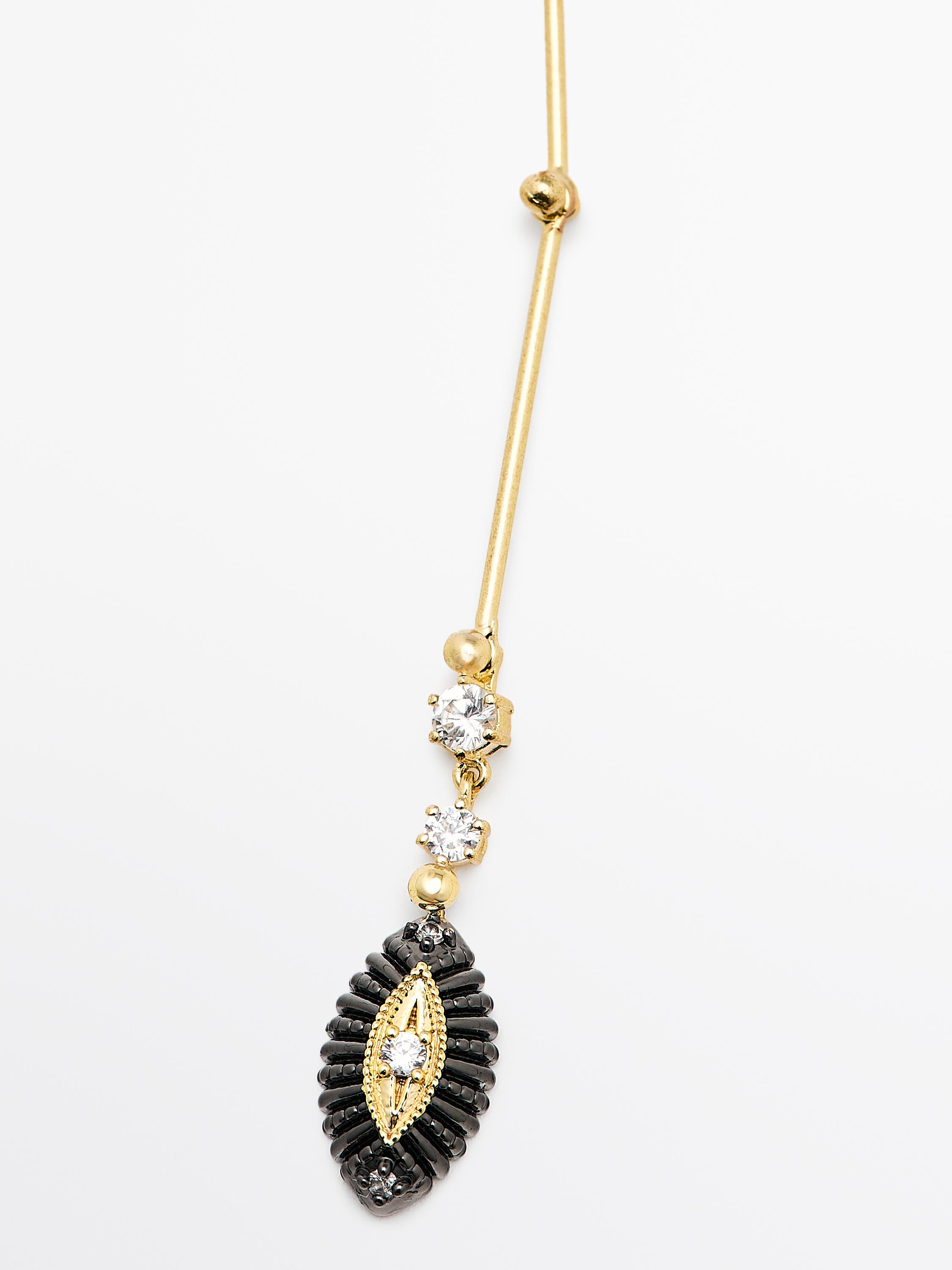 Collier bijou brillants